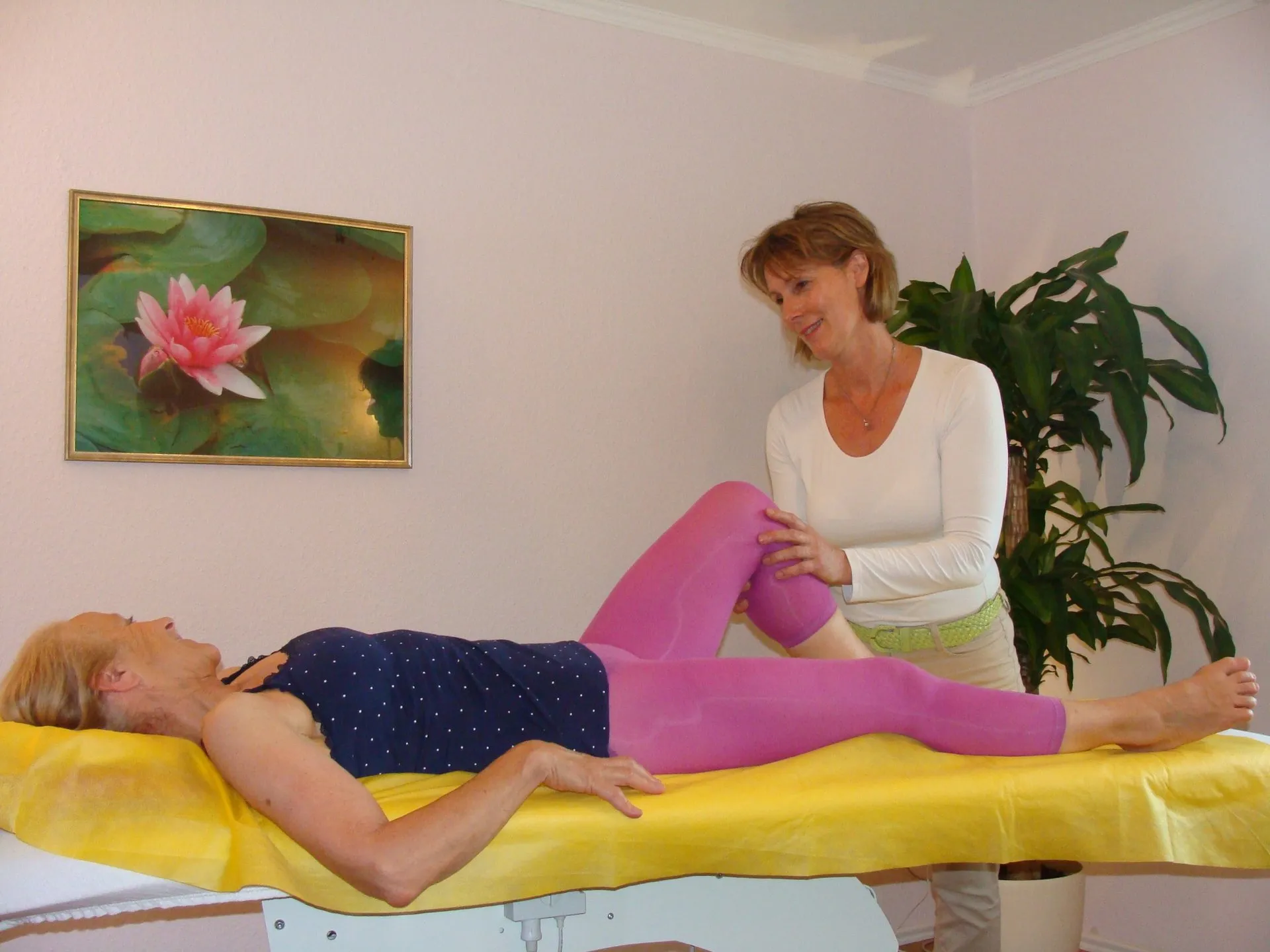 Foto von der Behandlung bei Osteopathie Rasch